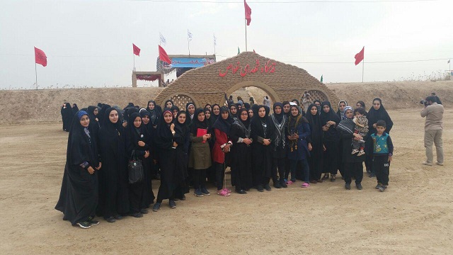 گزارش تصويري اردوي راهيان نور دانشجويان دانشگاه به مناطق عملياتي استان خوزستان