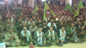حضور کارکنان بسيجي دانشگاه در اجتماع عظيم بسيجيان عاشورايي ايلام 