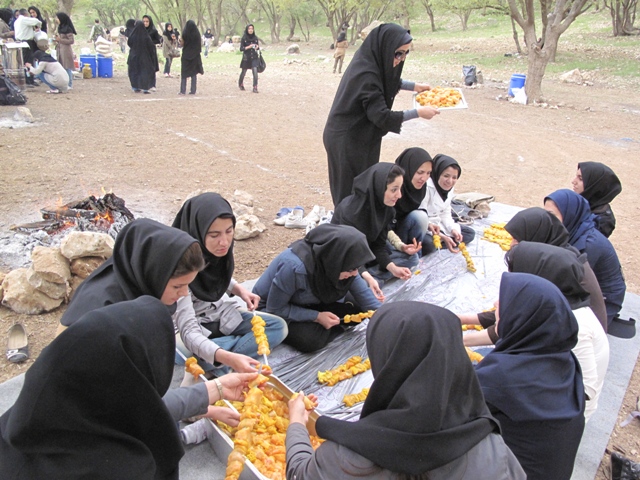 برگزاري اردوي دانشجويان خواهر خوابگاهي