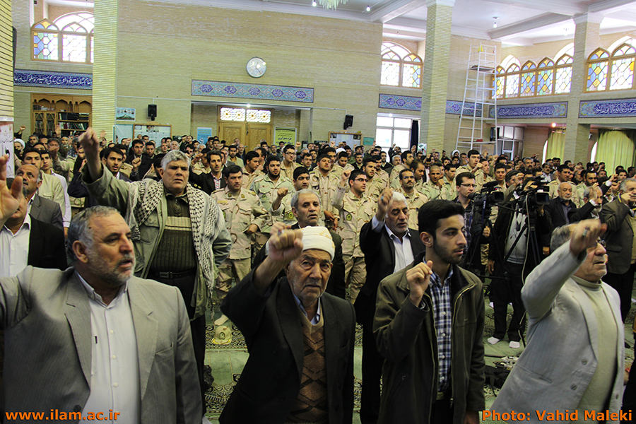 سخنراني حجت الاسلام هاشمي معاون محترم نهاد نمايندگي مقام معظم رهبري در دانشگاه ايلام قبل از خطبه هاي نماز جمعه اين هفته