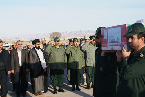 شرکت دانشگاهيان در تشييع پيکر مطهر دو شهيد گمنام 