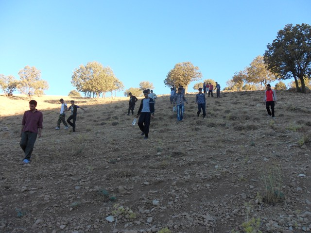 گزارش تصويري نيايش در کوهستان