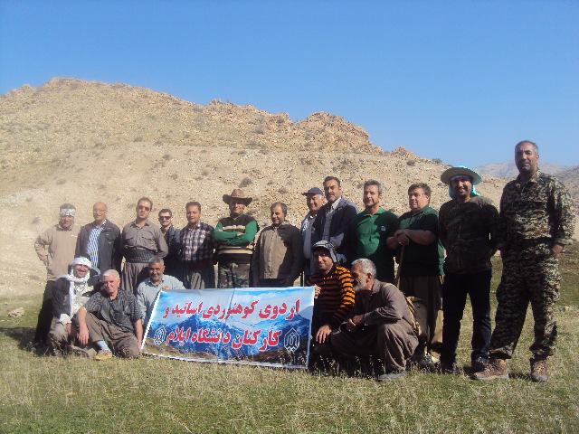 گزارش تصويري اردوي کوهنوردي تيم دانشگاه 