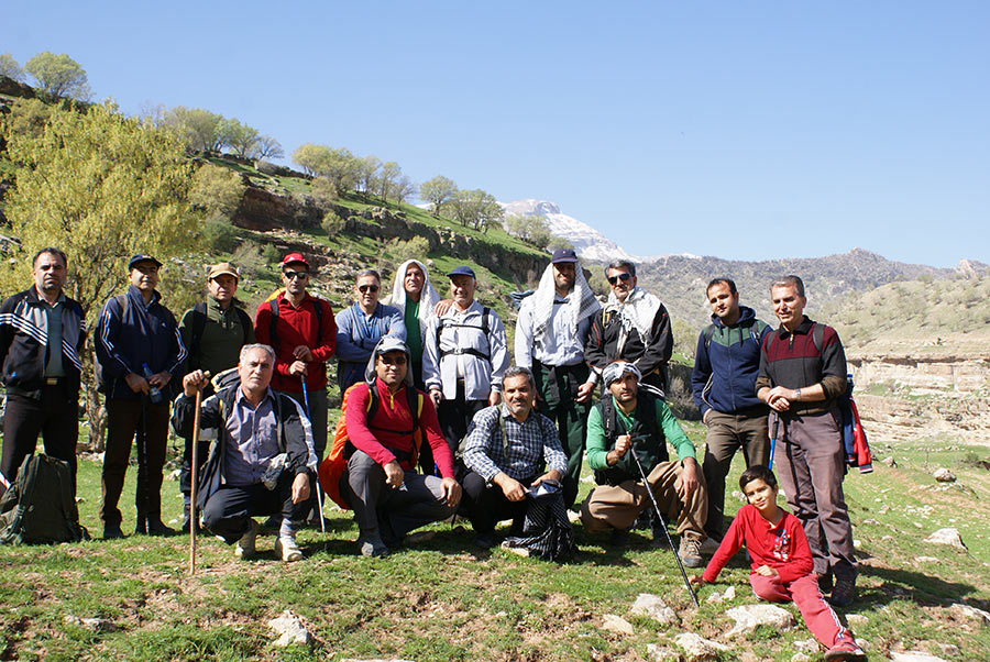 اردوي کوهنوردي کارکنان دانشگاه دامنه کبيرکوه