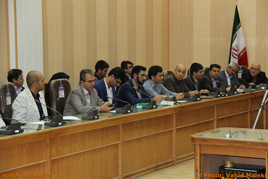 نشست علمي پژوهشي دکتر ستاري معاون علمي و فناوري رئيس جمهور و رئيس بنياد ملي نخبگان کشور در دانشگاه ايلام 
