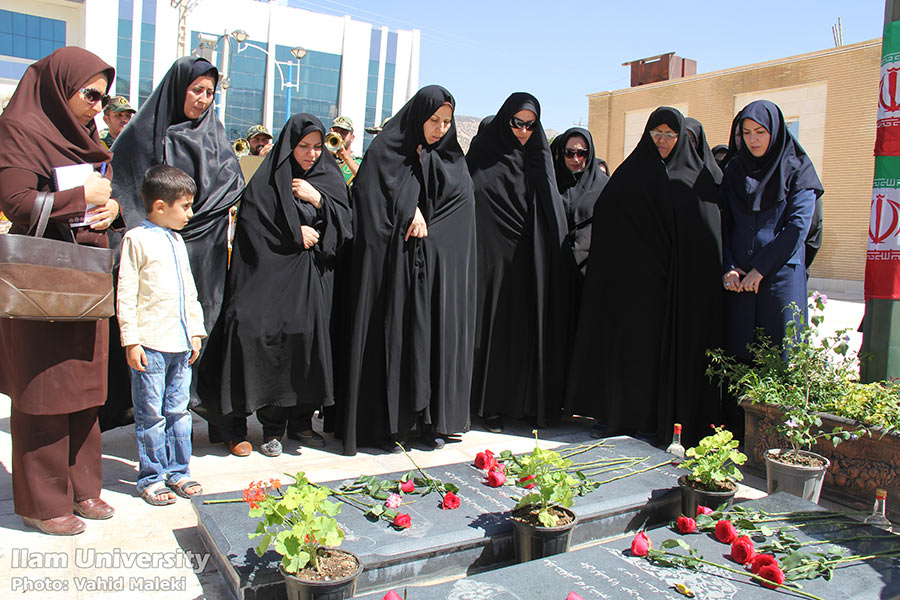  مراسم گراميداشت هفته دفاع مقدس در دانشگاه برگزار شد