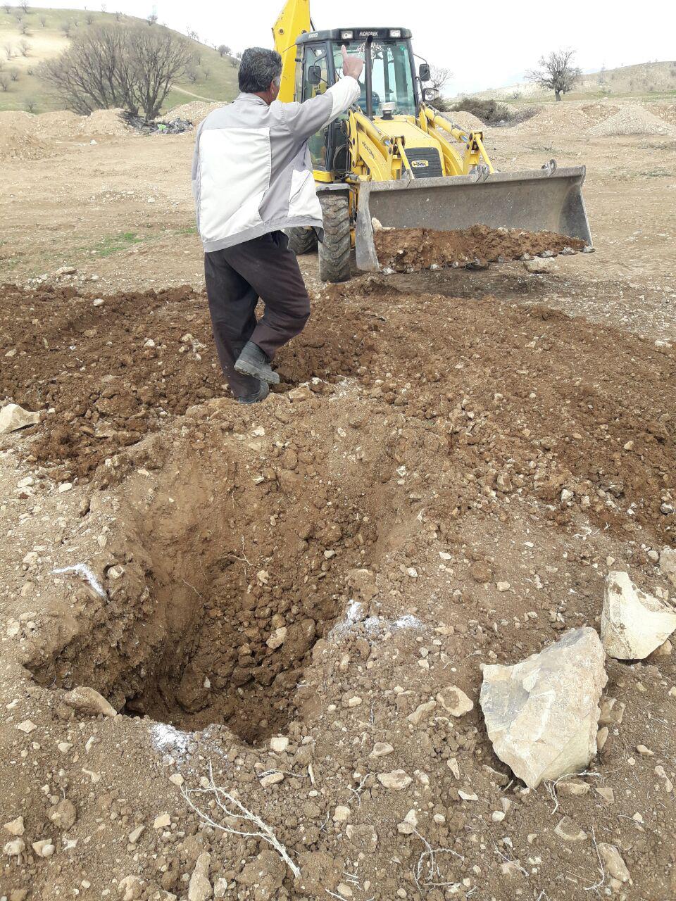 آغاز اجراي طرح ديوار مزرعه دانشجويي دانشکده کشاورزي (تصويري)