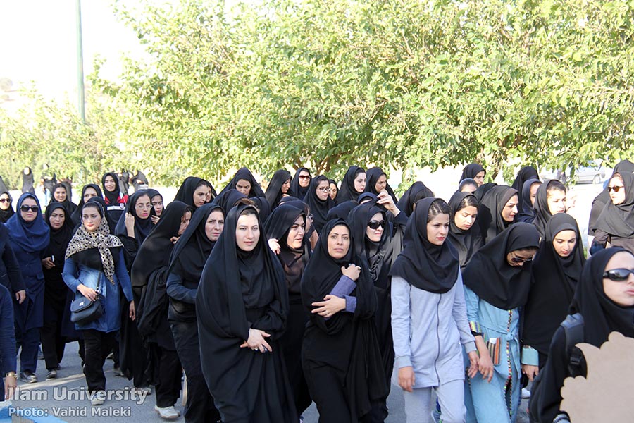 همايش پياده روي دانشگاه‌ها و مراکز آموزش عالي استان برگزار شد.