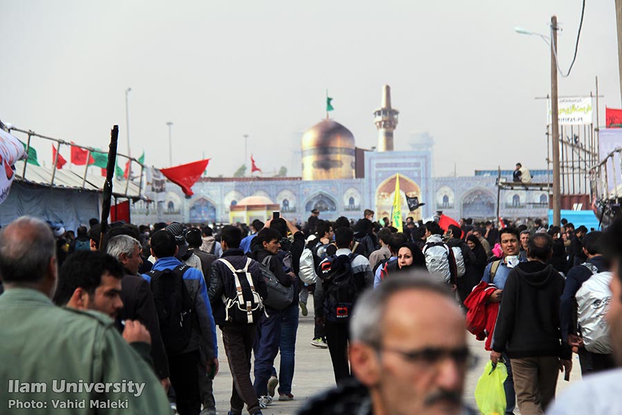 بازديد رئيس ستاد اربعين دانشگاهيان از ايستگاه مشترک فرهنگي معاونت فرهنگي وزارت علوم و دانشگاه ايلام در مرز مهران