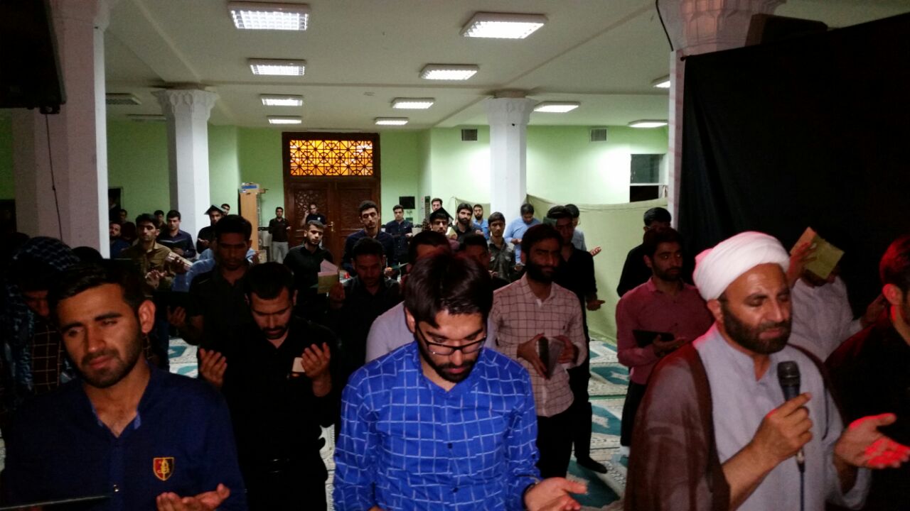 برگزاري مراسم احياء شب نوزدهم ماه مبارک رمضان در دانشگاه