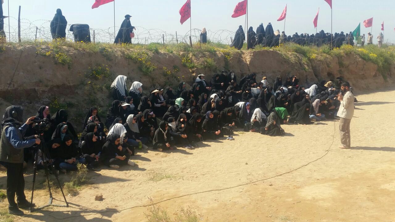 گزارش تصويري اردوي راهيان نور دانشجويان دانشگاه ايلام در مناطق عملياتي جنوب