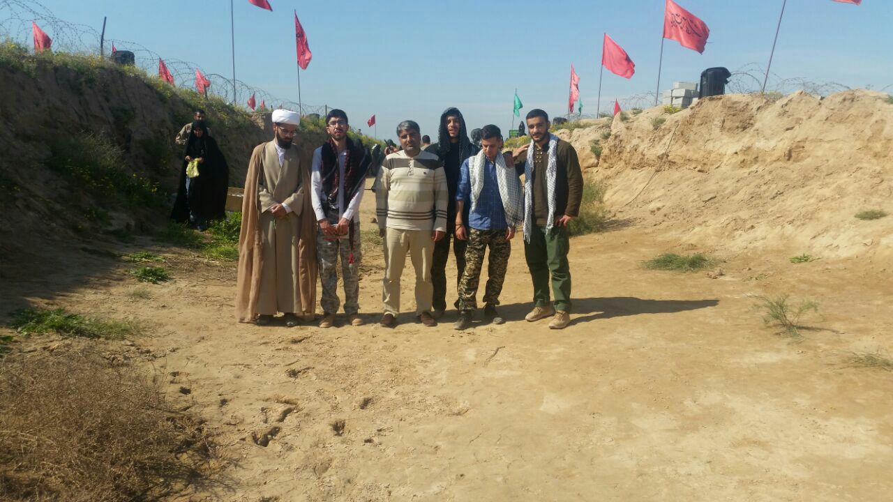 گزارش تصويري اردوي راهيان نور دانشجويان دانشگاه ايلام در مناطق عملياتي جنوب