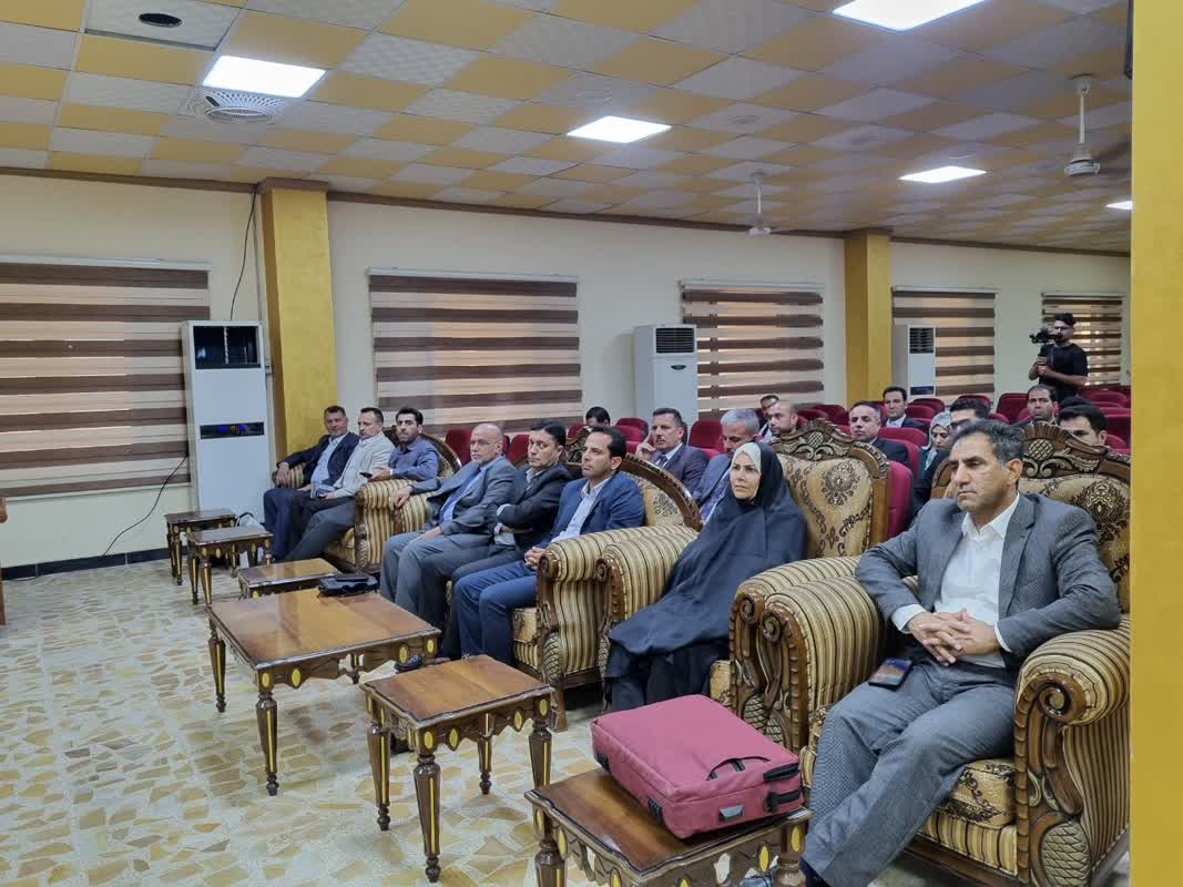 گزارش تصويري حضور هيات نمايندگي دانشگاه ايلام در دانشگاه واسط کشور عراق