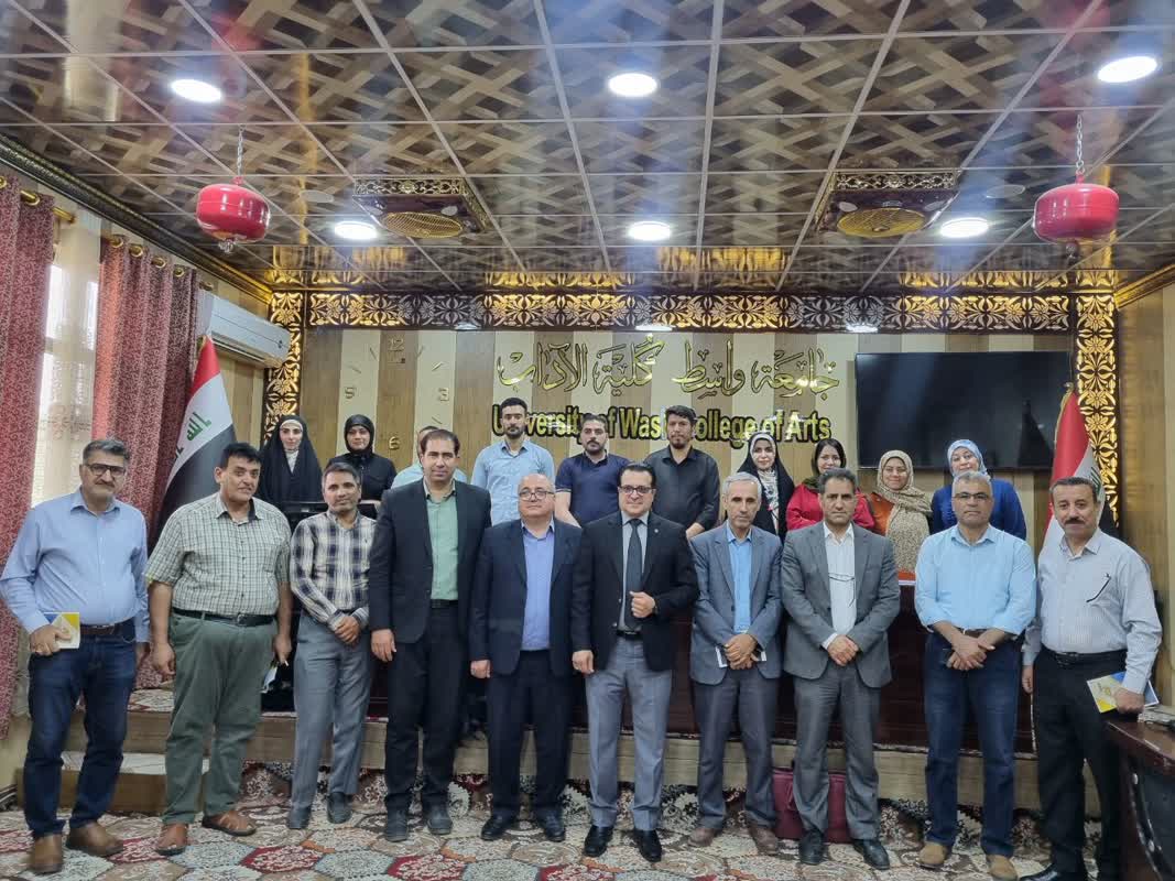 گزارش تصويري حضور هيات نمايندگي دانشگاه ايلام در دانشگاه واسط کشور عراق