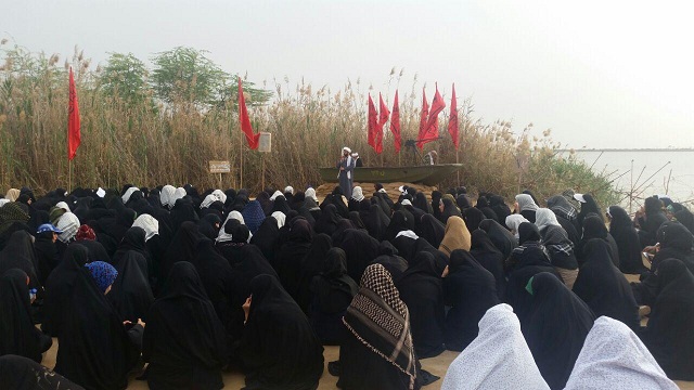 گزارش تصويري اردوي راهيان نور دانشجويان دانشگاه به مناطق عملياتي استان خوزستان