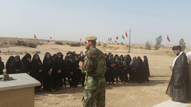 گزارش تصويري اردوي راهيان نور دانشجويان دانشگاه به مناطق عملياتي استان خوزستان