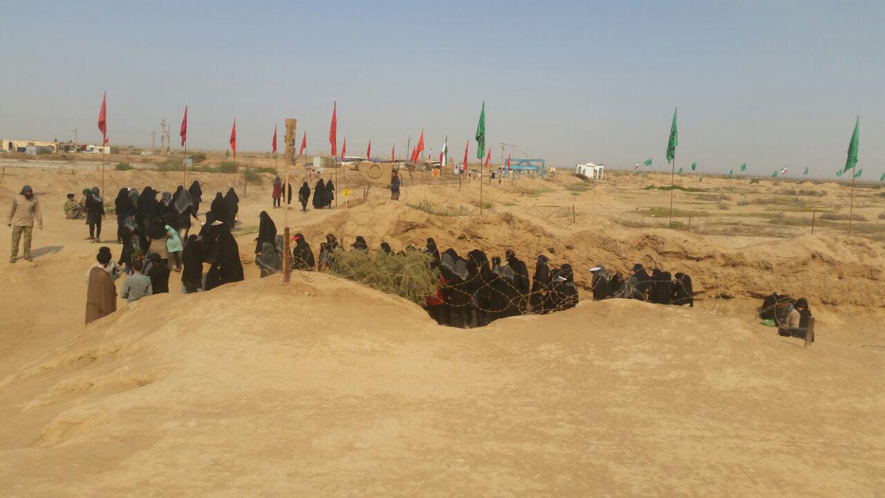 گزارش تصويري اردوي راهيان نور دانشجويان دانشگاه به مناطق عملياتي استان خوزستان