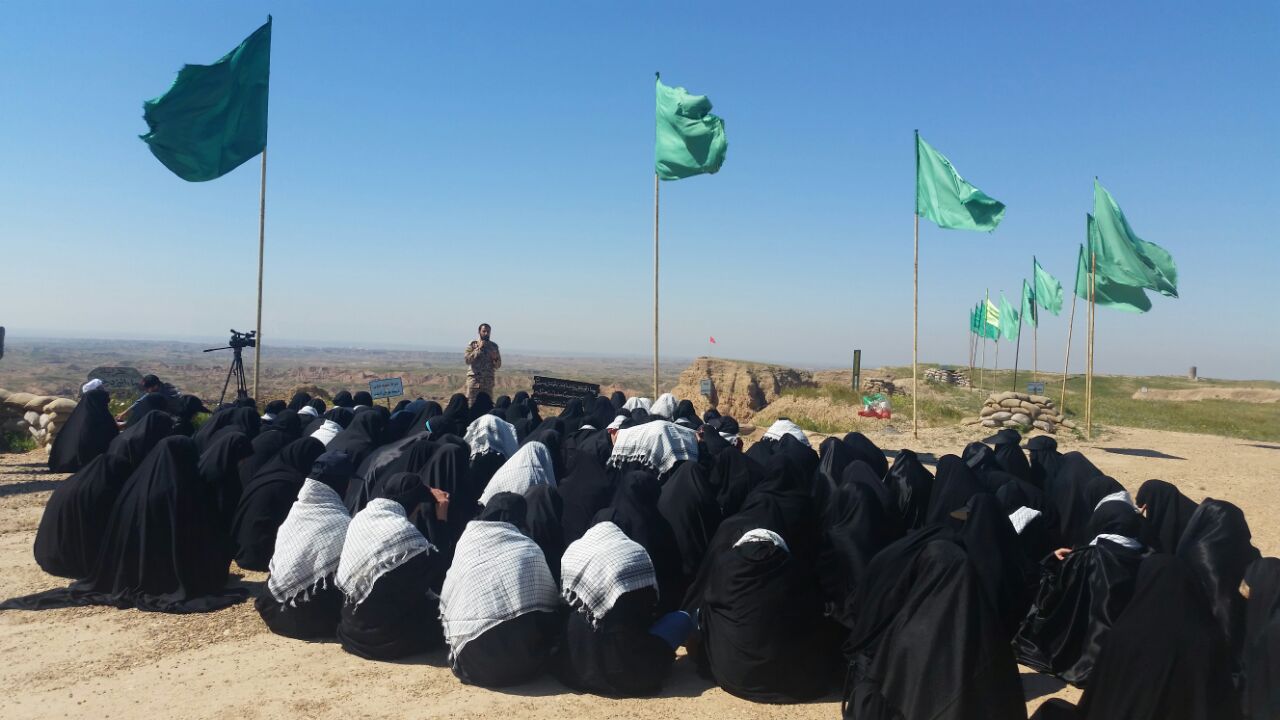 گزارش تصويري اردوي راهيان نور دانشجويان دانشگاه ايلام در مناطق عملياتي جنوب