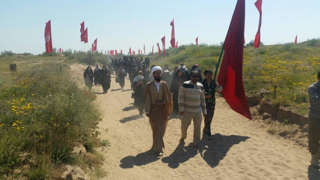 گزارش تصويري اردوي راهيان نور دانشجويان دانشگاه ايلام در مناطق عملياتي جنوب