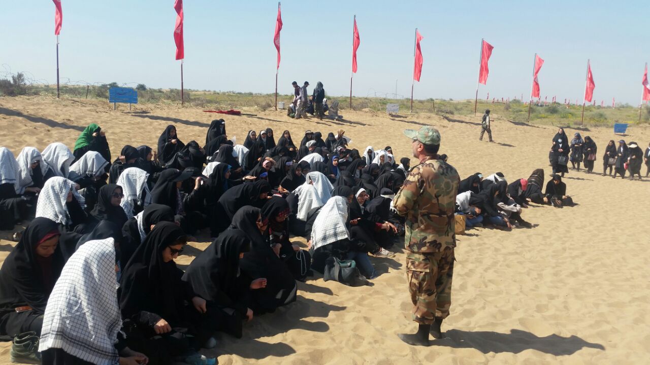 گزارش تصويري اردوي راهيان نور دانشجويان دانشگاه ايلام در مناطق عملياتي جنوب