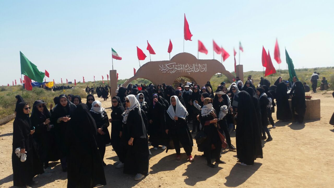 گزارش تصويري اردوي راهيان نور دانشجويان دانشگاه ايلام در مناطق عملياتي جنوب