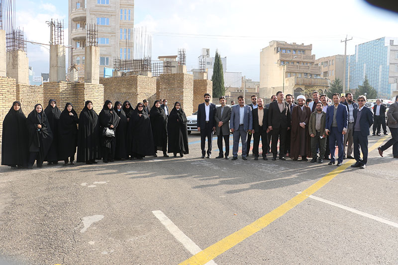 گزارش تصويري حضور دانشگاهيان دانشگاه ايلام در اجتماع بزرگ بسيجيان شهر ايلام