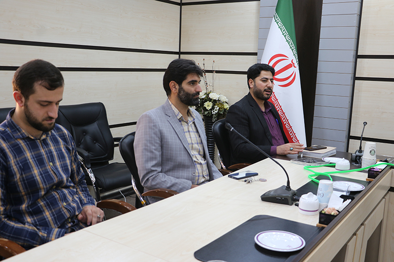 تقدير رئيس سازمان بسيج دانشجويي استان ايلام از رئيس دانشگاه ايلام