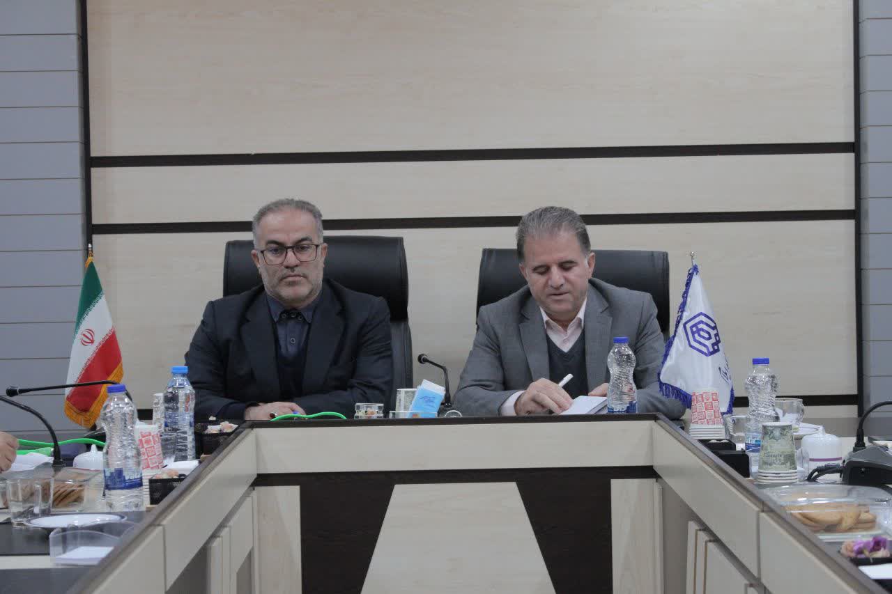 برگزاري نشست هم‌انديشي رئيس دانشگاه ايلام و رئيس سازمان مديريت و برنامه‌ريزي استان ايلام 