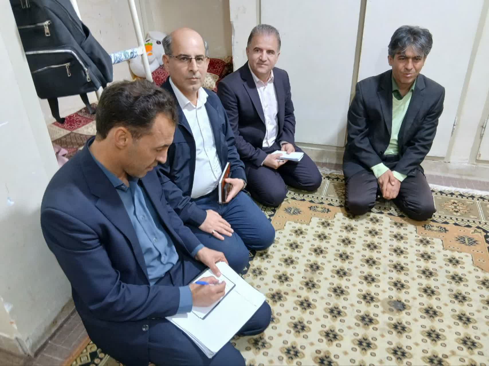 بازديد سرزده رئيس دانشگاه ايلام از پرديس خوابگاهي دختران