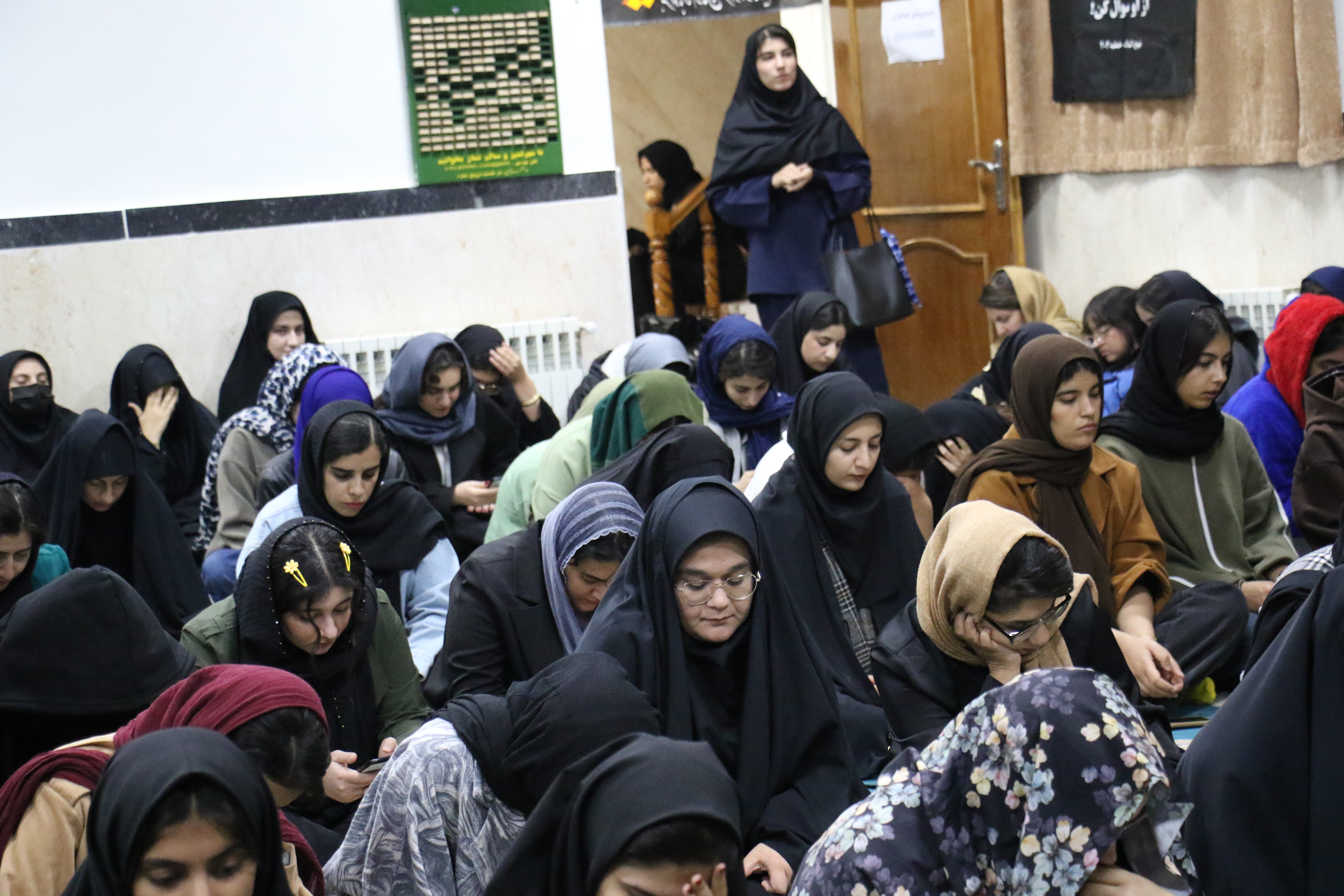 گزارش تصويري برگزاري مراسم عزاداري ايام فاطميه (س) در دانشگاه ايلام