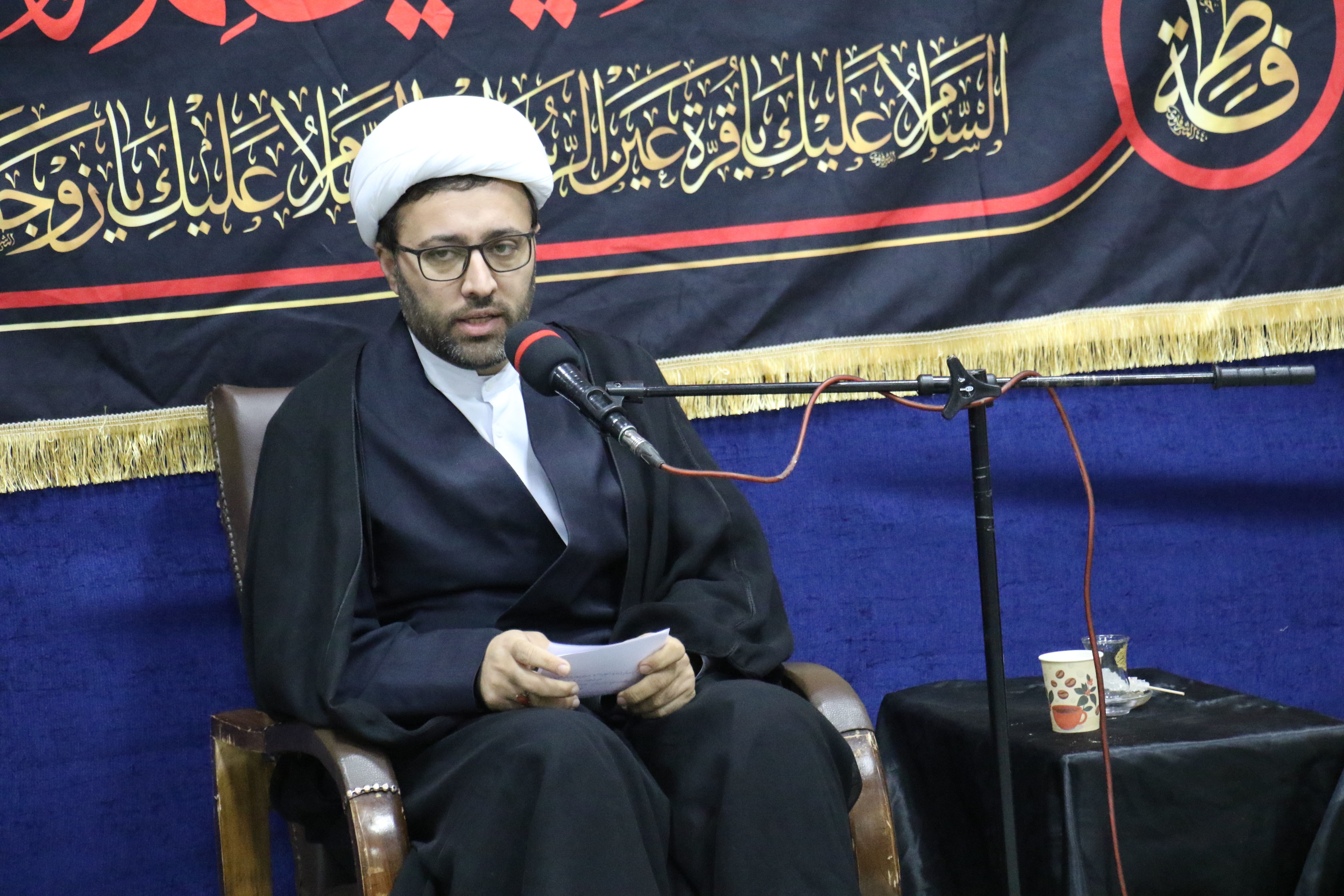گزارش تصويري برگزاري مراسم عزاداري ايام فاطميه (س) در دانشگاه ايلام
