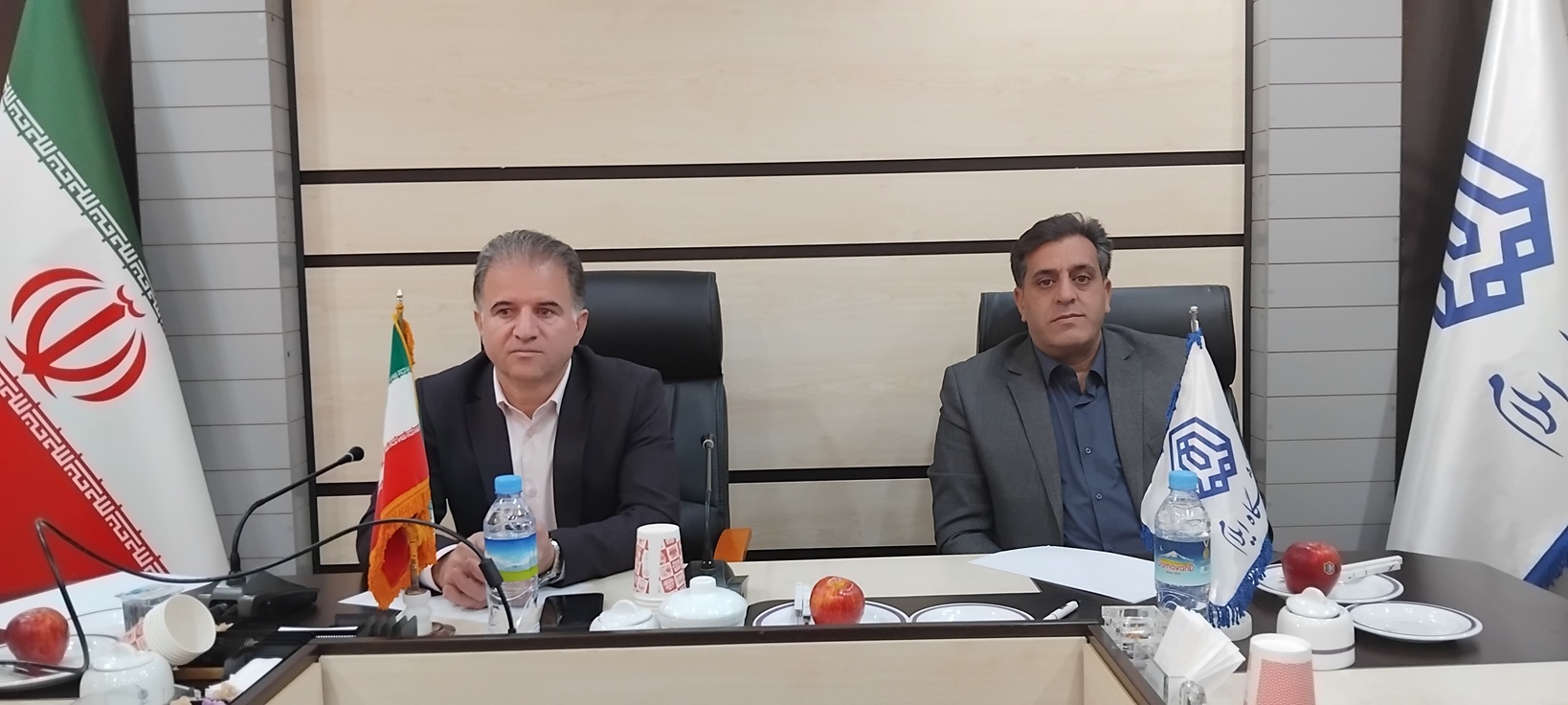 برگزاري نشست هم‌انديشي رئيس دانشگاه ايلام و مديرکل منابع و آبخيزادري استان ايلام
