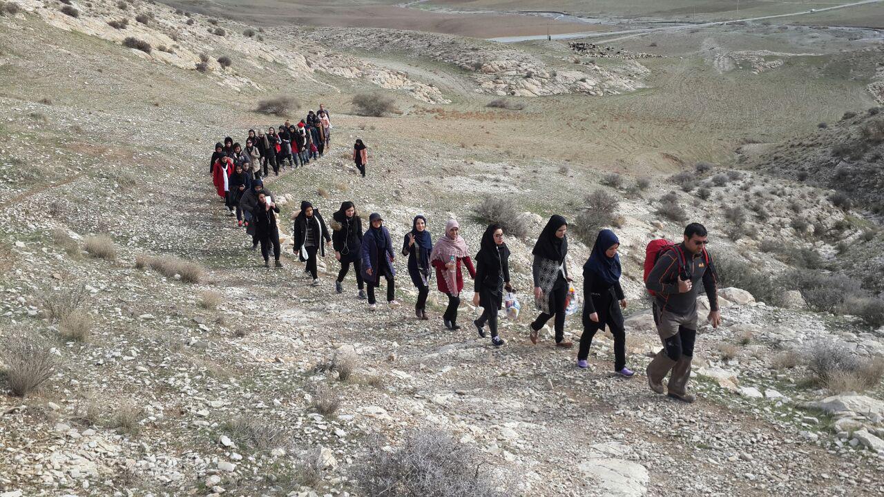 گزارش تصويري اردوي کوهنوردي دانشجويان دختر (پنجشنبه 3 اسفند ماه)