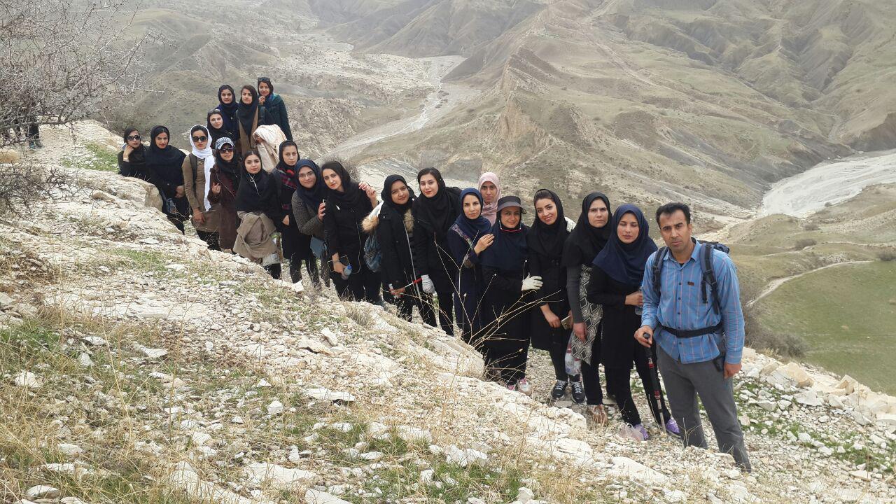 گزارش تصويري اردوي کوهنوردي دانشجويان دختر (پنجشنبه 3 اسفند ماه)