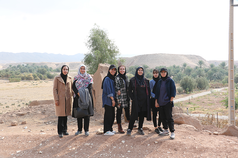 برگزاري اردوي دانشجويان دختر دانشگاه ايلام به مقصد عمومي «سرني» شهرستان مهران