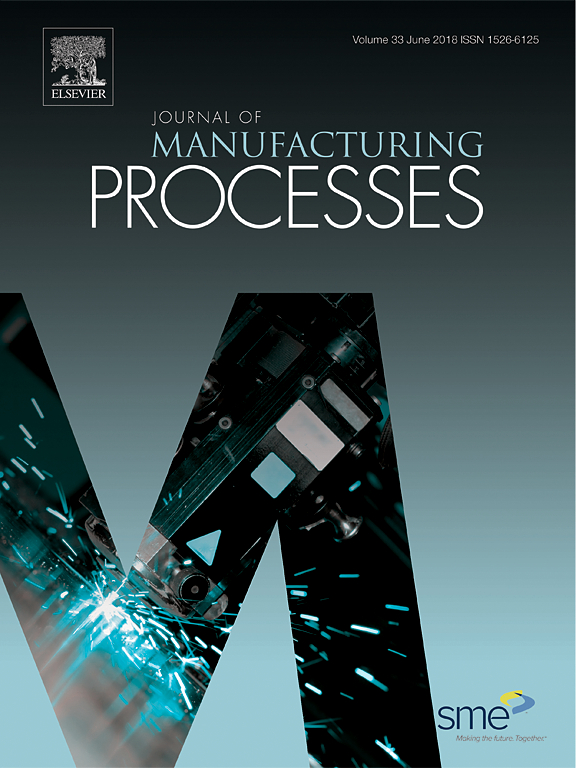 چاپ مقاله دکتر عبدالحميد عزيزي در ژورنال Journal of Manufacturing Processes