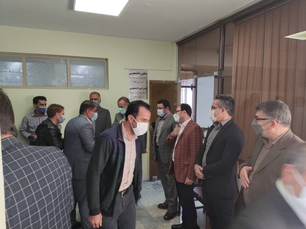 مراسم تکريم و معارفه معاون دانشجويي پيشين و جديد دانشگاه ايلام