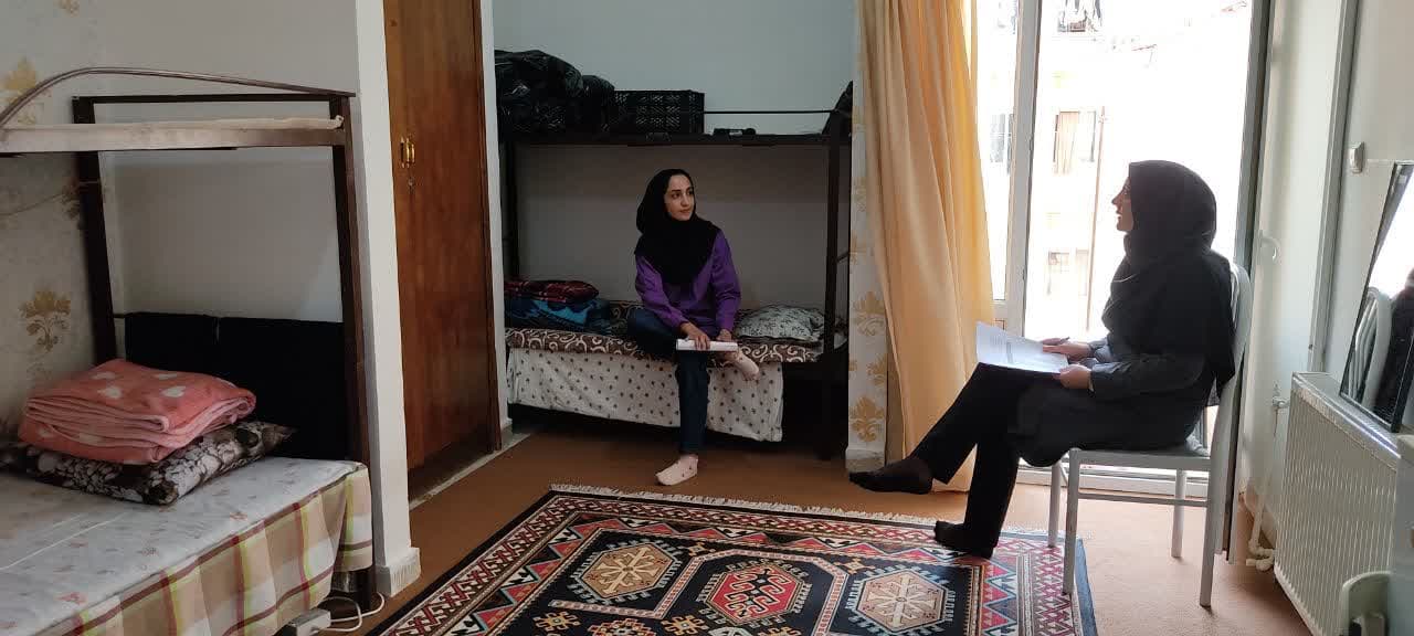 انتخاب اتاق نمونه بهداشتي به مناسبت هفته خوابگاهها