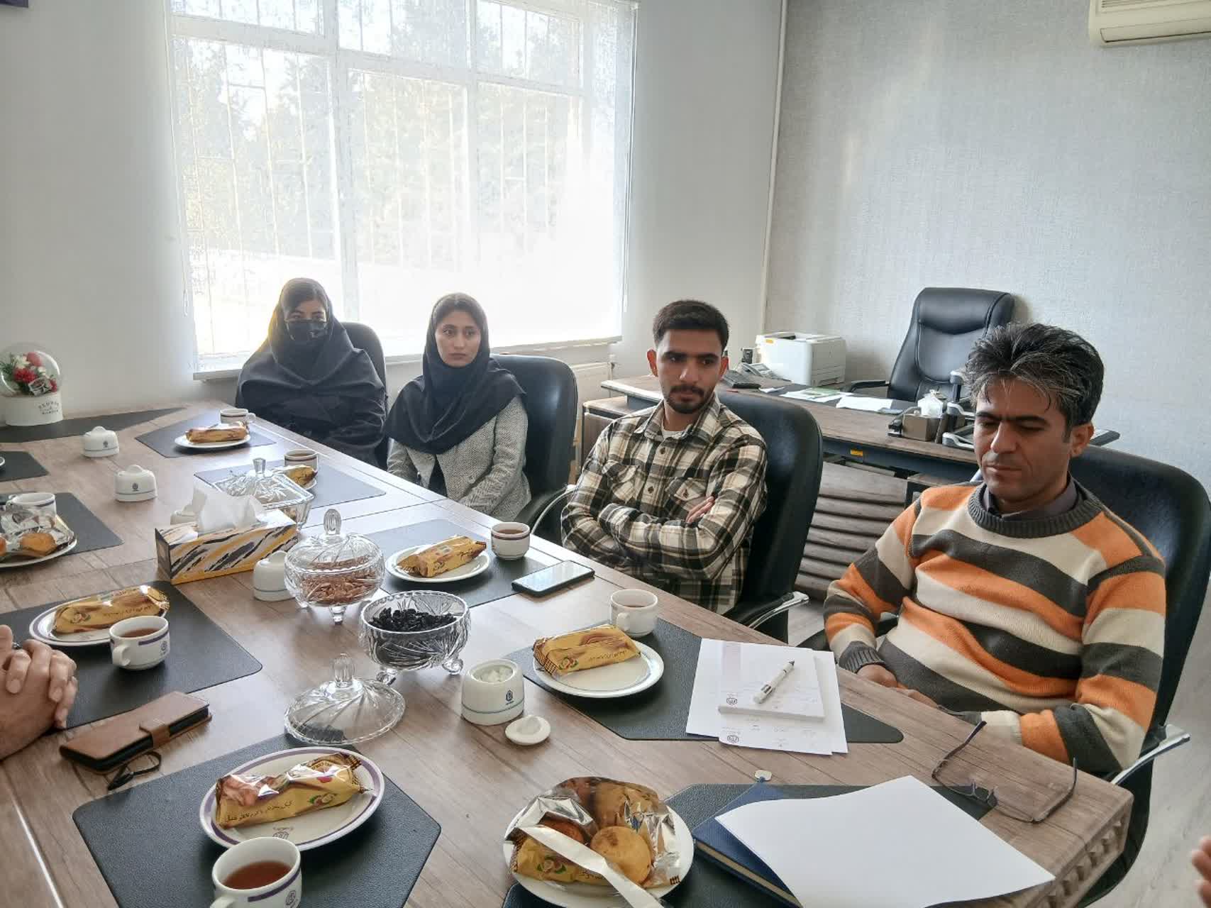 اولين جلسه آشنايي و معرفي اعضاي شوراي صنفي - رفاهي دانشجويان با معاون دانشجويي