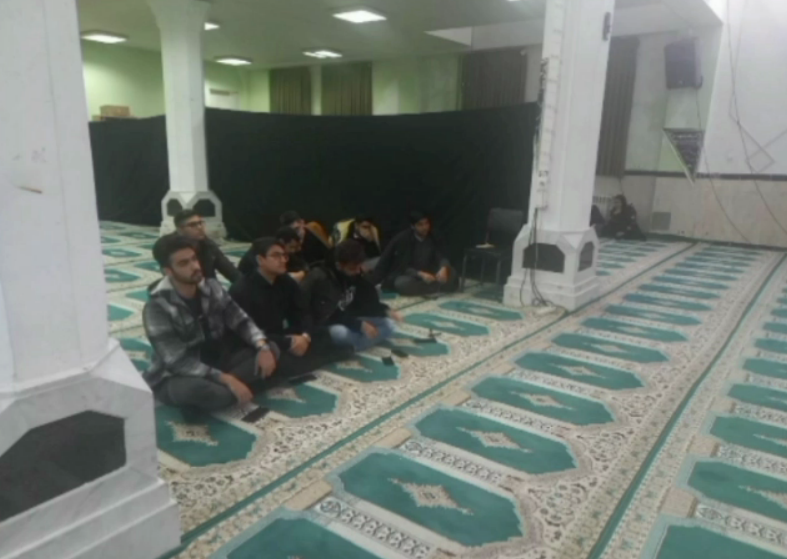  مراسم شهادت امام موسي کاظم  در مسجد الغدير  دانشگاه
