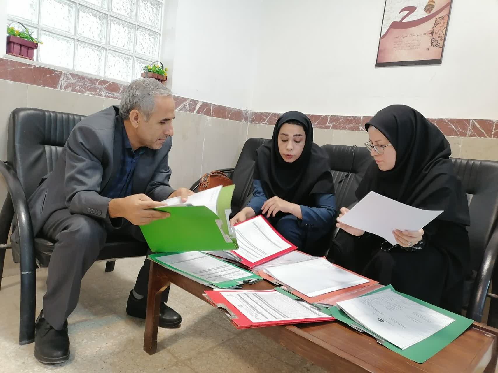 بازديد هيات نظارت، ارزيابي و تضمين کيفيت استاني از مرکز علمي کاربردي جهاد دانشگاهي ايلام