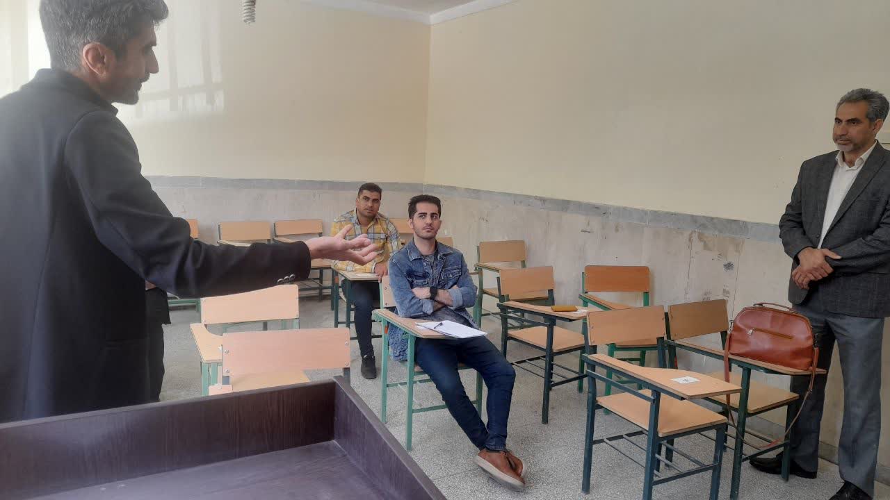 بازديد هيات نظارت، ارزيابي و تضمين کيفيت استاني از مراکز آموزش عالي شهرستان ايوان