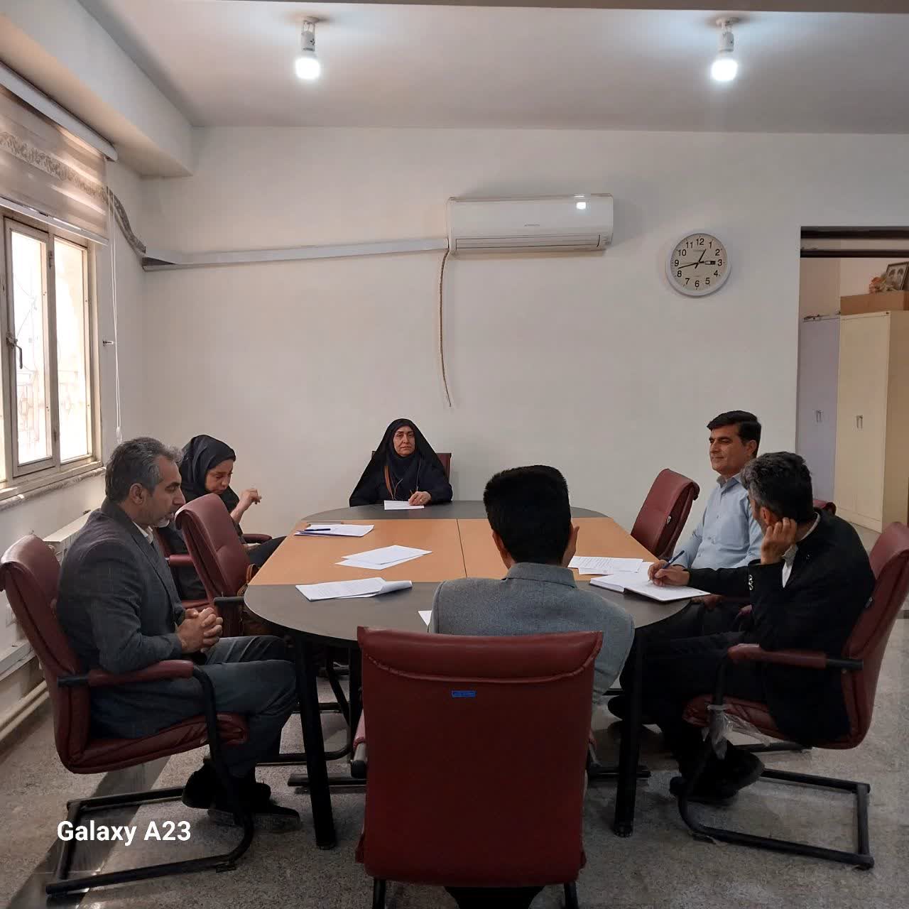 بازديد هيات نظارت، ارزيابي و تضمين کيفيت استاني از مراکز آموزش عالي شهرستان ايوان